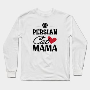 Persian Cat Mama Long Sleeve T-Shirt